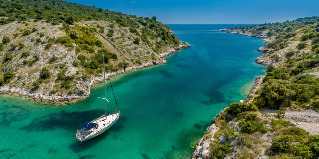 Flottielje zeilen in Kroatië